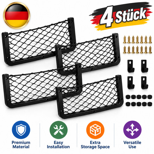 Auto netztasche ablagenetz - 4x,